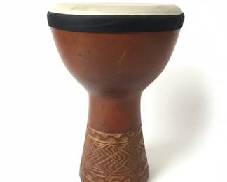 Meinl Percussion Travel Series Djembe Barnwood Finish