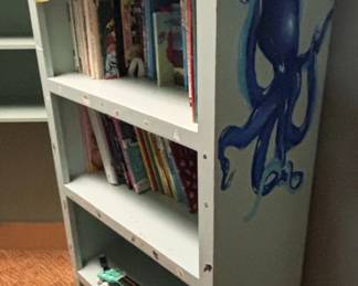 HandPainted Childrens Bookshelf