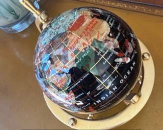 Alexander Kalifano Gemstone Globe