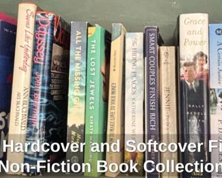 Assorted Hardcover and Softcover Fiction and NonFiction Book Collection fourth image