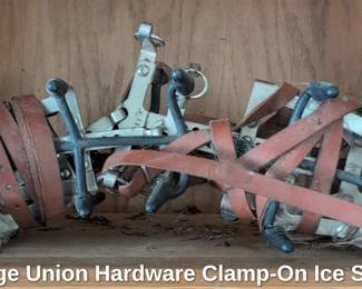 Vintage Union Hardware ClampOn Ice Skates