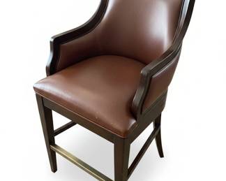 Set of Manhattan Comfort Fifth Avenue Wood Upholstered Barstools third image
