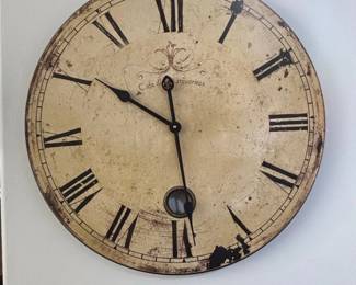 Eruner Cafe des Marguerites Vintage Wood Wall Clock