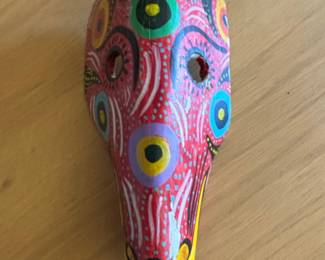Guatemalan HandCarved Wooden Mask