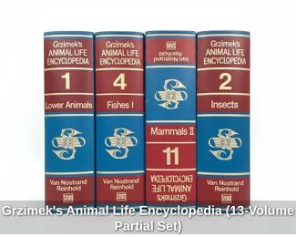 Grzimeks Animal Life Encyclopedia Volume Partial Set second image