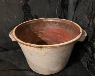 Large Studio Pottery Handled Vessel
