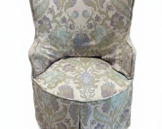 Vintage Upholstered Boudoir Chair
