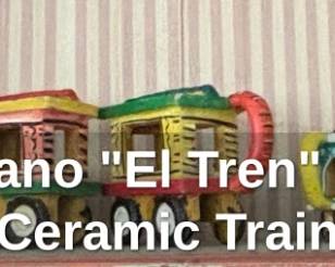 Candelario Medrano El Tren Mexican Folk Art Ceramic Train second image