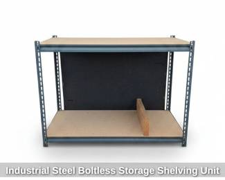 Industrial Steel Boltless Storage Shelving Unit