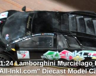 Bburago Lamborghini Murcielago FIA GT AllInkl.com Diecast Model Car