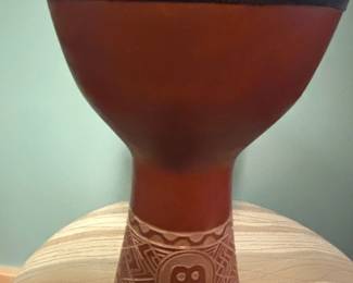 Meinl Percussion Travel Series Djembe Barnwood Finish second image