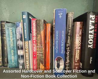Assorted Hardcover and Softcover Fiction and NonFiction Book Collection third image