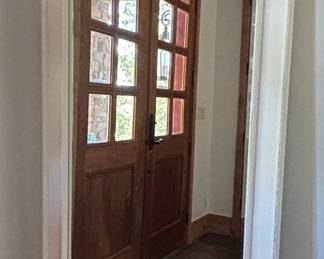 White Arched Floor Mirror FULL size