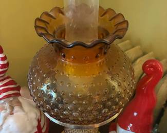 amber hobnob lamp