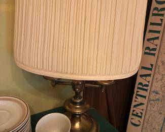 brass lamp