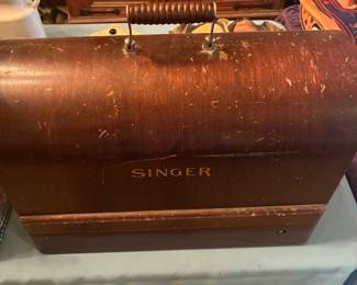 antique Singer sewing machine