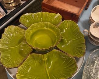 vintage serving plate