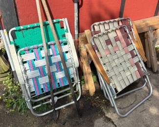 vintage outdoor chairs