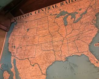 Ill Central RR map