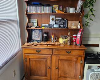 Heywood Wakefield 2pc Hutch 72" H × 48" W × 18½" D