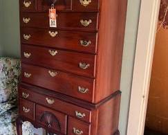 Mahogany Highboy