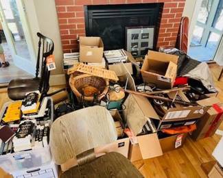 7 Boxes of Hardbound and Softbound Books - James Patterson, etc.