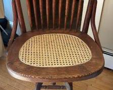 Victorian Oak Station Clerk Chair