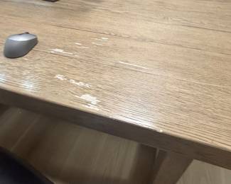 ITEM 2: RH CAYDEN CAMPAIGN RECTANGULAR EXTENSION DINING TABLE $1,350