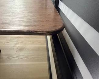 ITEM 1: RH LIGNÉ OPEN RECTANGULAR DINING TABLE $1500