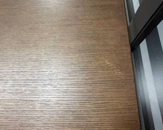 ITEM 1: RH LIGNÉ OPEN RECTANGULAR DINING TABLE $1500