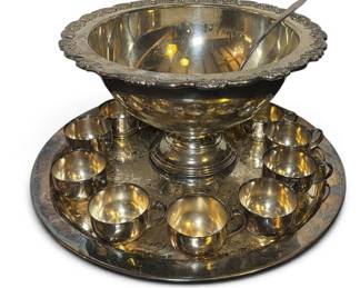ONEIDA Silverplate Punch Bowl Seat