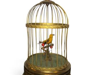 Antique German Singing Bird Automaton