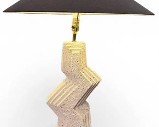 Post Modern Zig Zag Table Lamp