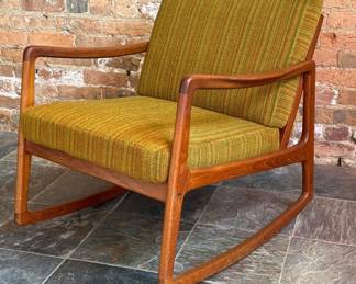 OLE WANSCHER "Model 120" Rocking Chair for France and Sons