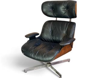 A Vintage Eames Style 670 Lounge Chair