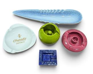Collection Better Mid Century Ashtrays