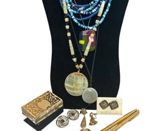 Collection Some Sterling Silver, Vintage Jewelry