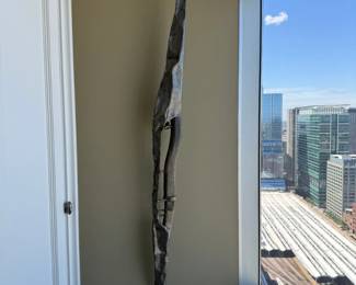 French Modernist Steel Wall Sculpture