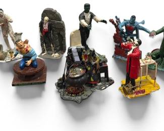 Large Collection of 1960s AURORA Creature Feature Figures