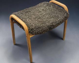 YNGVE EKSTROM For SWEDESE "Lamino" Ottoman