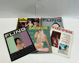 Lot 31: Vintage Adult Magazines