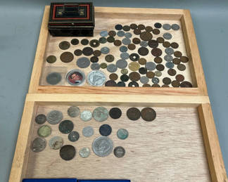 Lot 12: A Collection of Foreign Coins