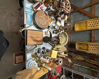 Brass, antiques, vintage 