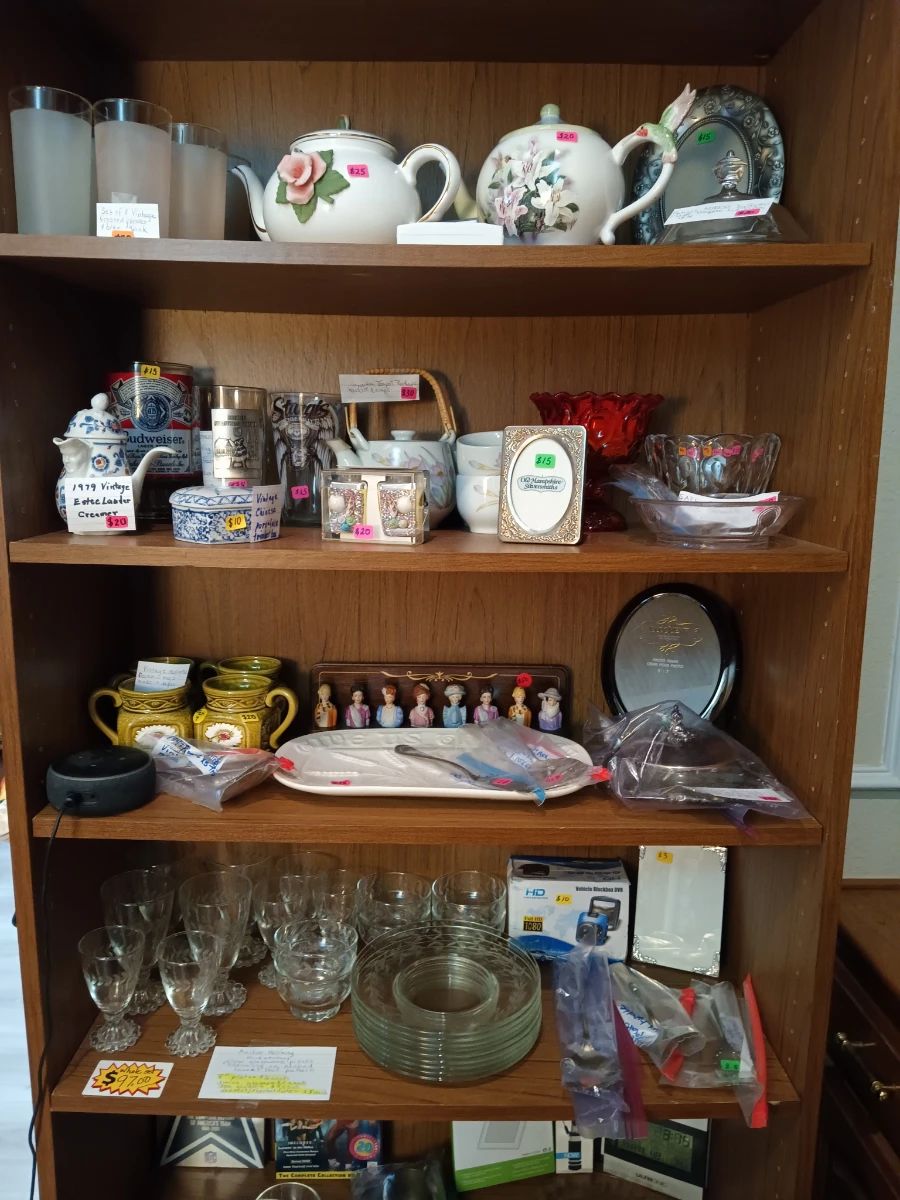 Vintage items from 1950s through the 70s