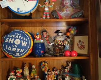 Vintage clown collection