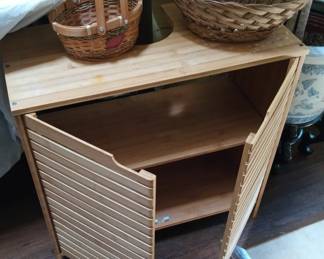 Bamboo bathroom cabinet