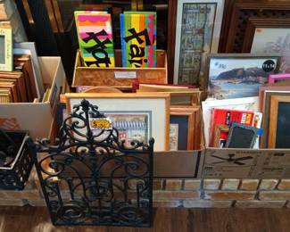 Assorted picture frames