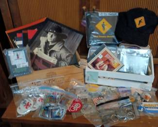 Country music memorabilia and promotional items