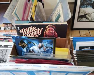 Albums CDs memorabilia strictly from radio stations