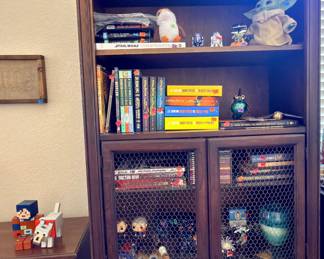Star Wars, Disney, and Harry Potter items